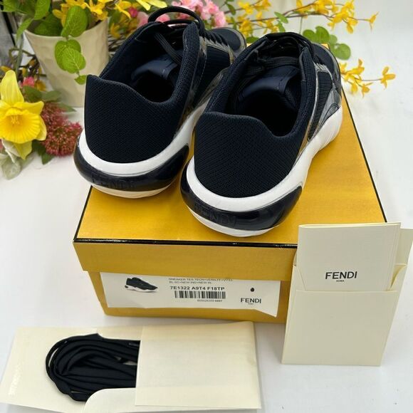 Men's  Fendi unisex chunky Limited edition sneakers, size 7 fits 9 women’s - Picture 4 of 9